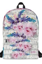 Pink Flowers Backpack