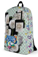 Green Flowers Chase Backpack