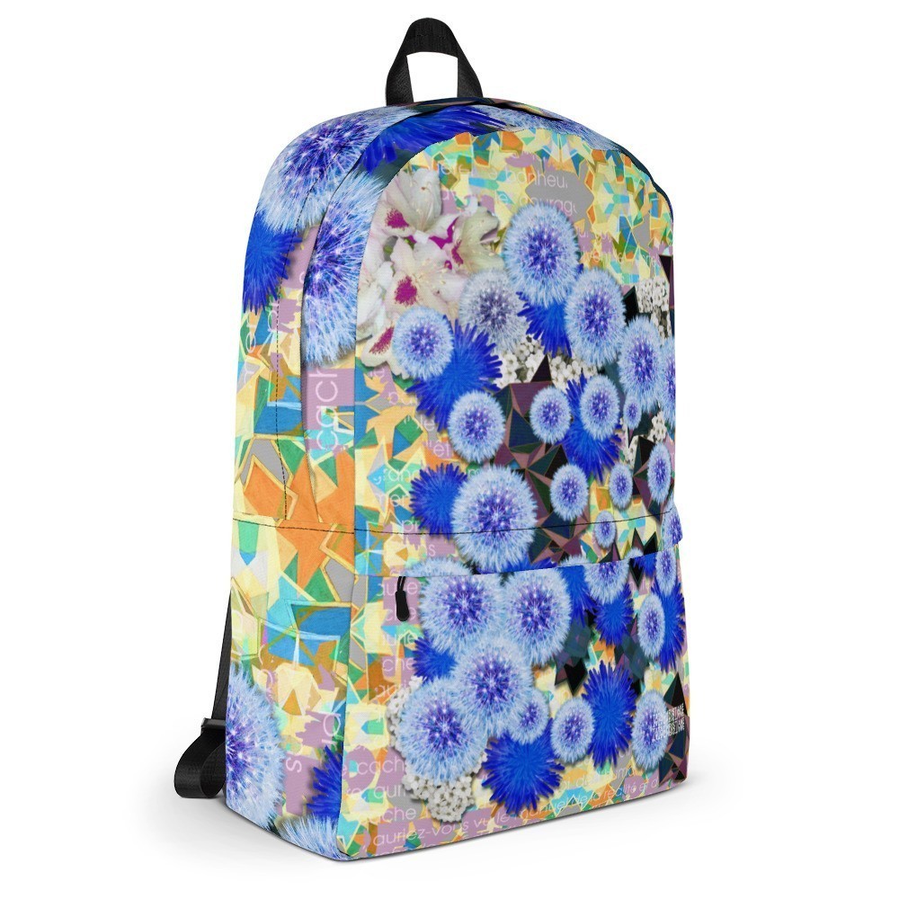 Blue Dandelions Backpack - Tata Christiane