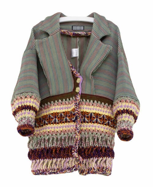 Crochet Brown Jacket