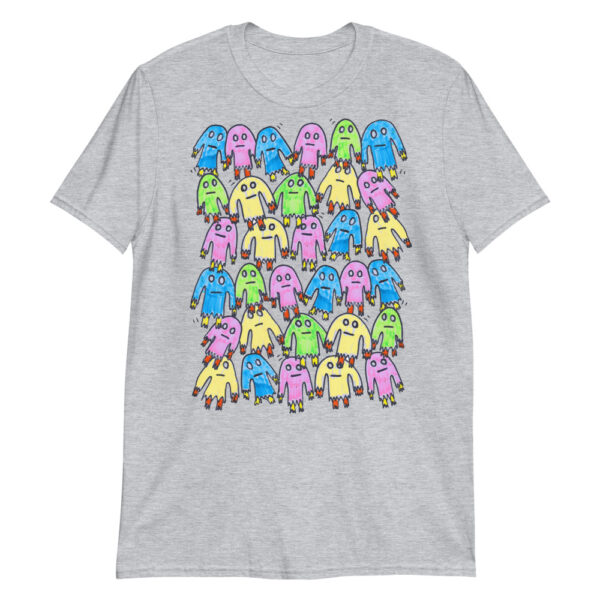 Multicolor Ghosts T-Shirt