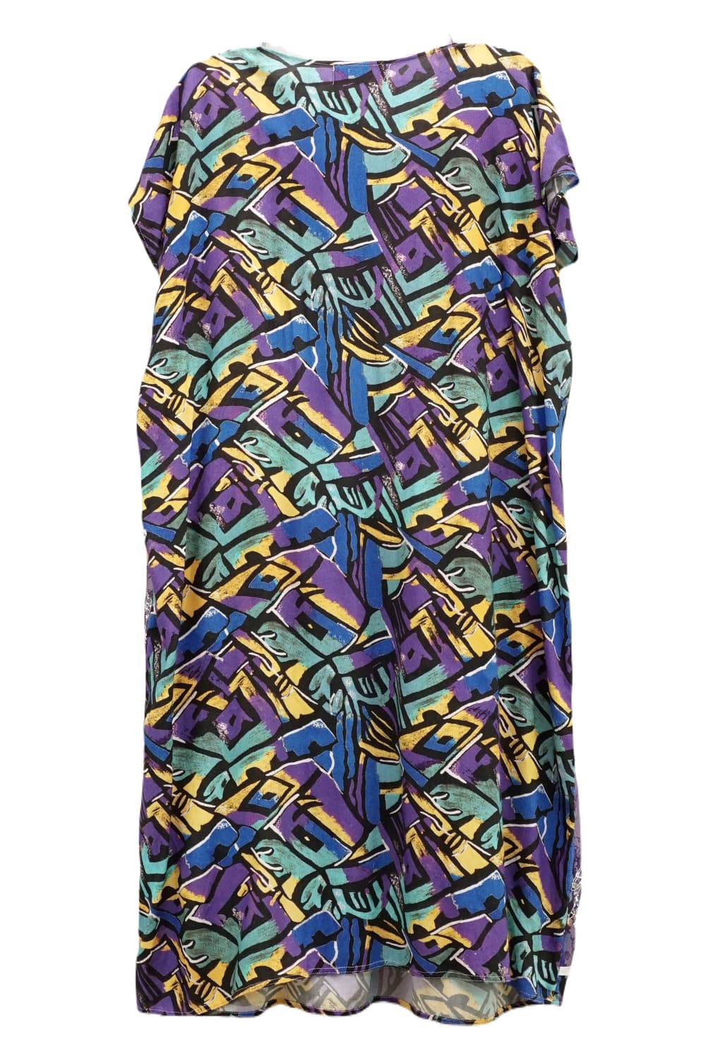 Purple 90's Prints Tutu Dress