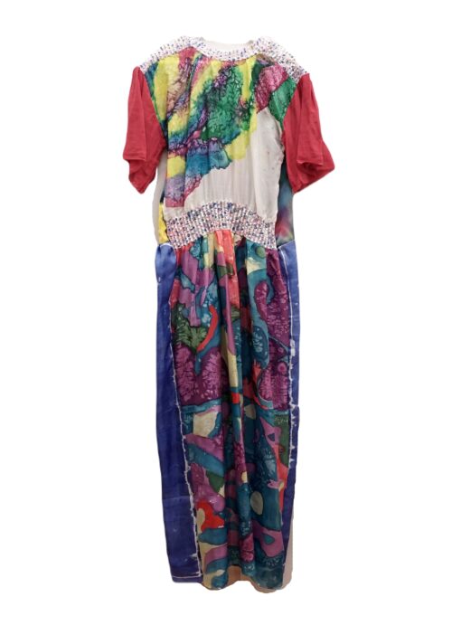 Tie and Dye Silk Dress