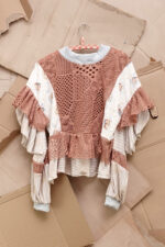 Brown Lace Top