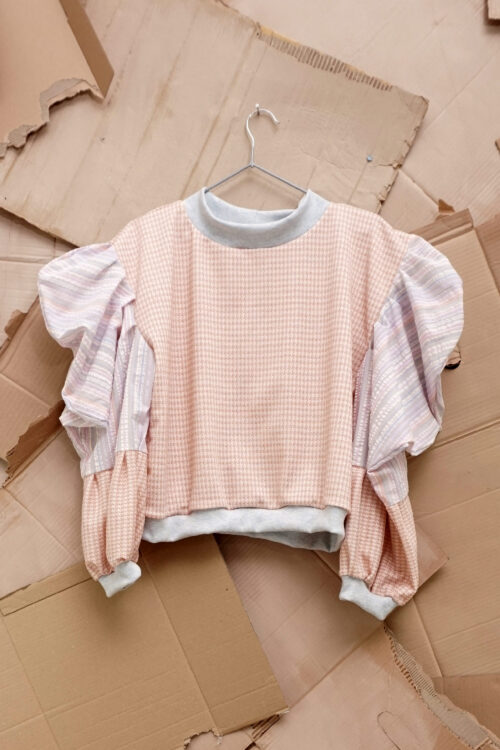 Pink Tartan Sweater