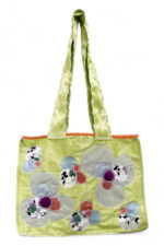 Embroided Butterfly Tote Bag