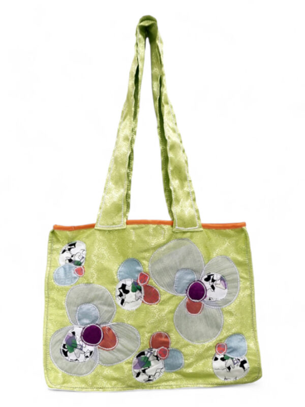 Embroided Butterfly Tote Bag