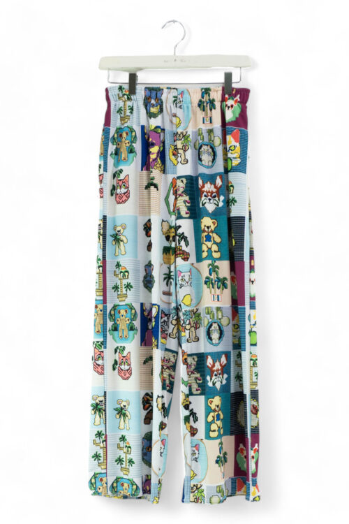 Chihuahua unisex wide-leg pants