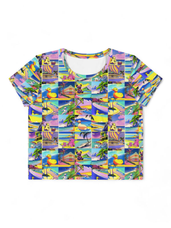 Duck Bath Crop Tee