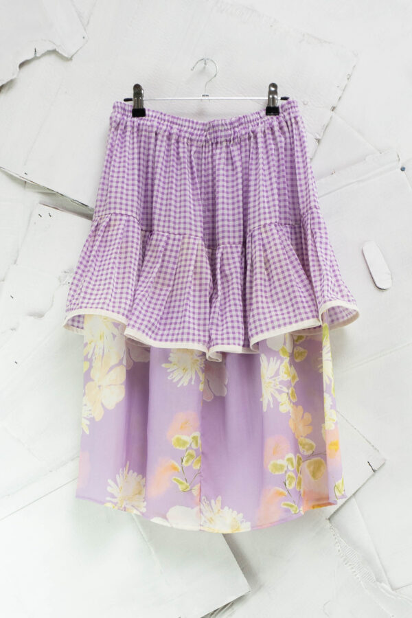 Lilac Vichy Skirt