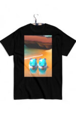 Black Future Island tee