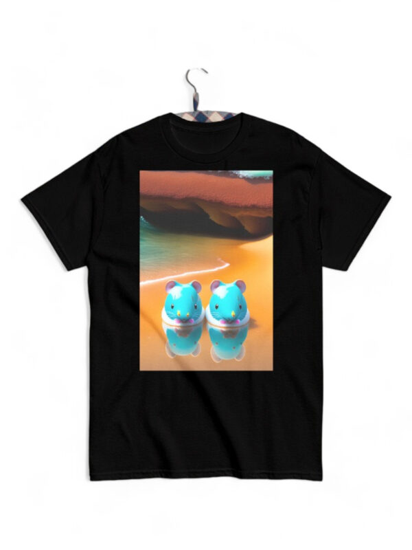 Black Future Island tee