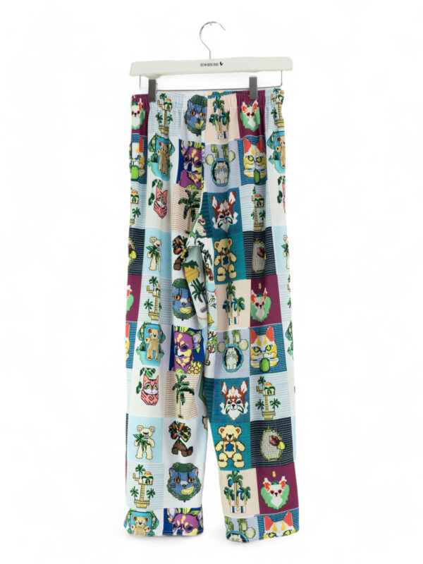 Chihuahua unisex wide-leg pants