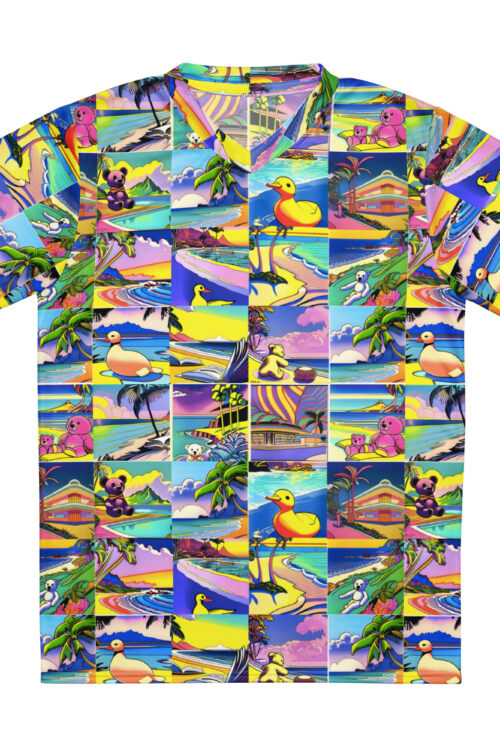 Recycled Draped Statue Jersey T-Shirt