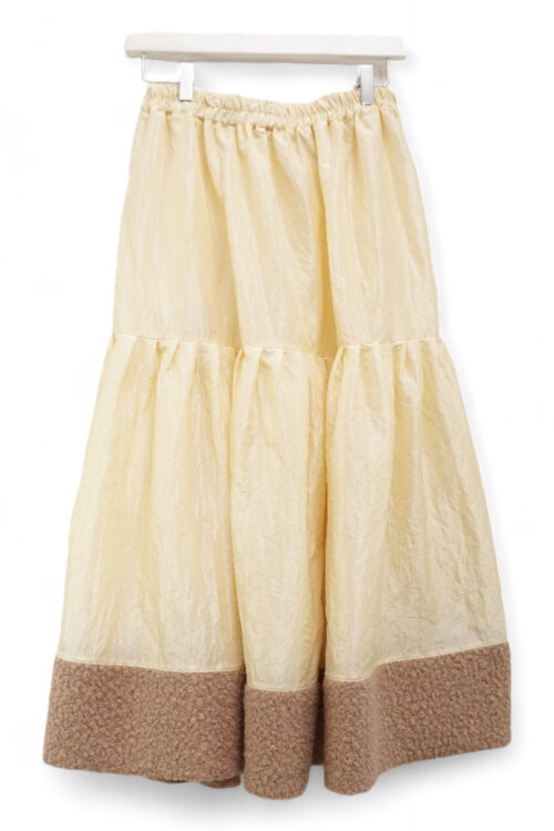 Cream Skirt