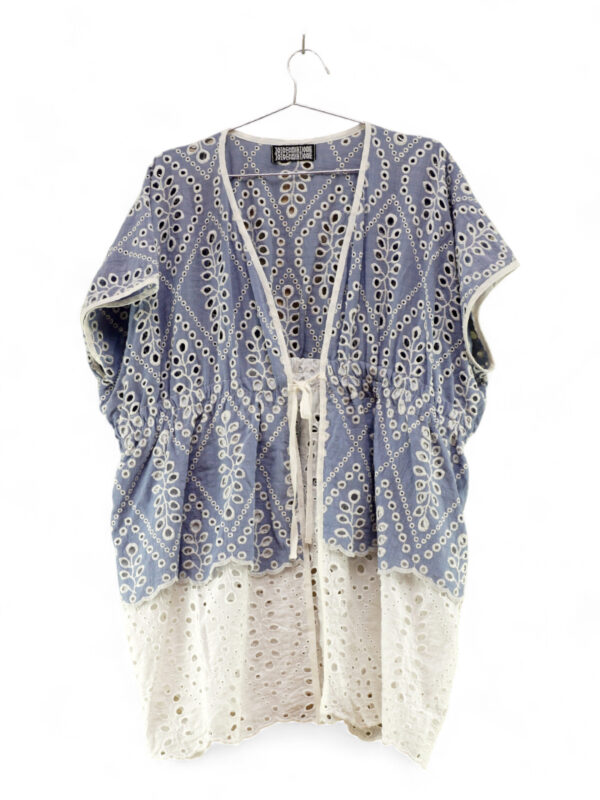 Blue and White Jacket