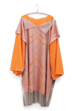 Orange 20's Pullover Dress