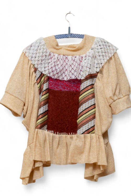 Cute & Artsy Patchwork Sweater