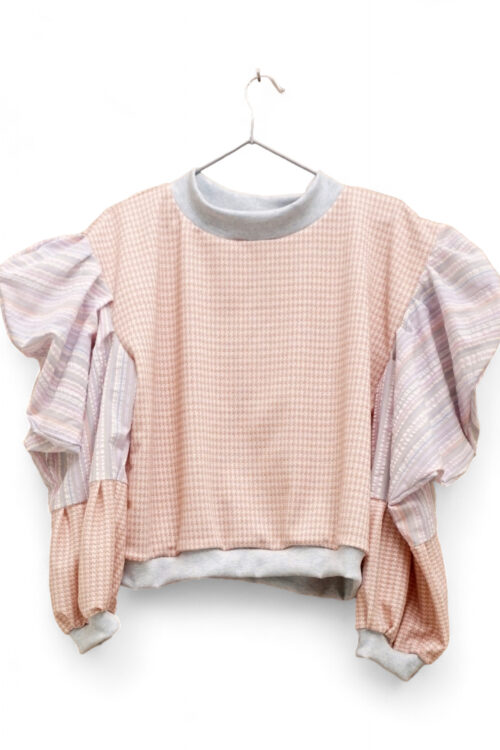 Pink Tartan Sweater