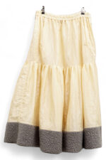 Parachute Skirt Cream and Grey