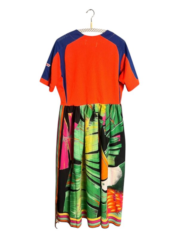 Vintage Scarf Tunic Tropical Pink Jungle Print