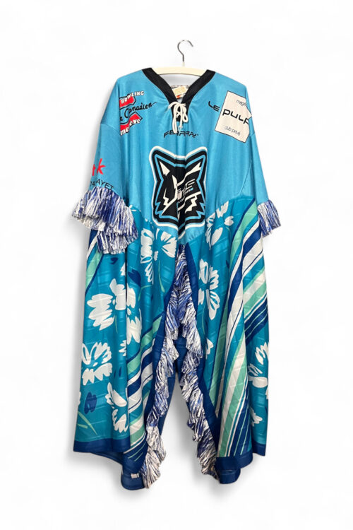 Hockey Hibiscus Cape Dress