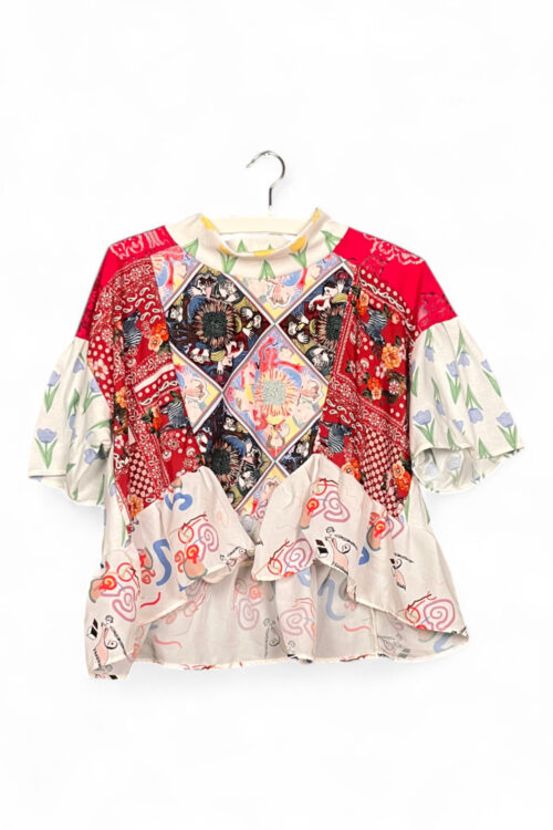 Ornamental Garden Patchwork Blouse