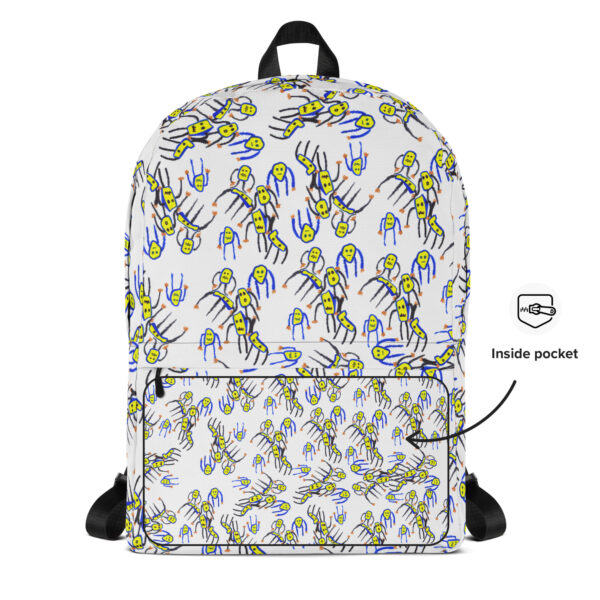 Little Ghost Print Backpack