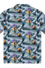 Iris and Apricot Icefield Shirt