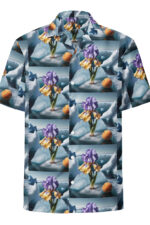 Iris and Apricot Icefield Shirt