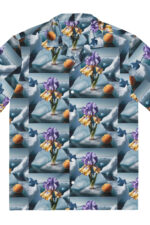 Iris and Apricot Icefield Shirt