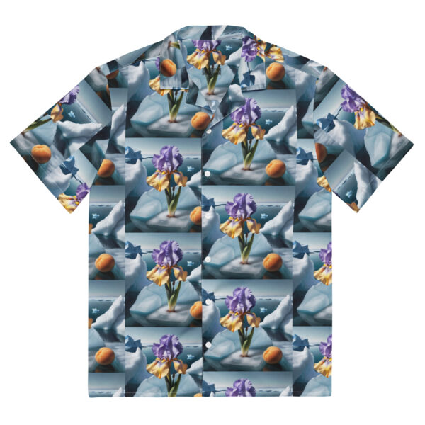 Iris and Apricot Icefield Shirt