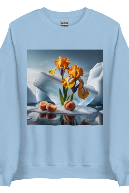 Still Life Irises Sweatshirt