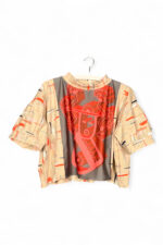 Red Mask Patch Top