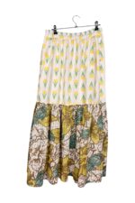 Tulip and Woodcut Floral Skirt