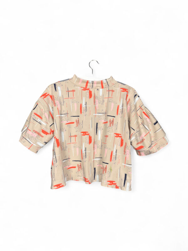 Red Mask Patch Top