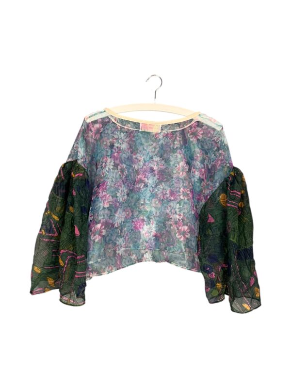 Twilight Garden Sheer Top