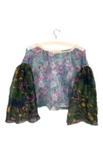 Twilight Garden Sheer Top