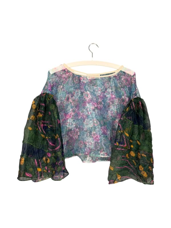 Twilight Garden Sheer Top