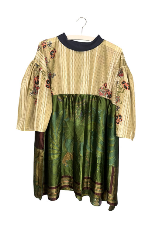 Jungle Green Scarf Tunic