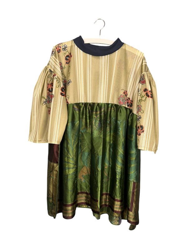 Jungle Green Scarf Tunic