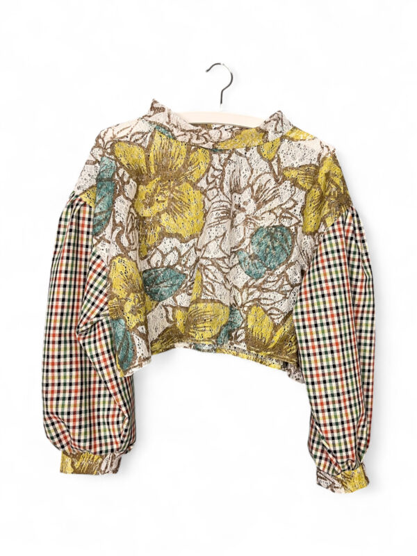 Lace Bloom Cropped Top