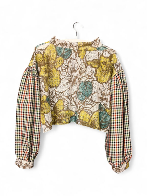 Lace Bloom Cropped Top