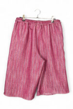 Cotton Shorts in Dark Pink