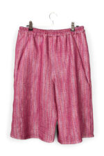 Cotton Shorts in Dark Pink