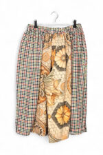 Cat Check Culotte Pants