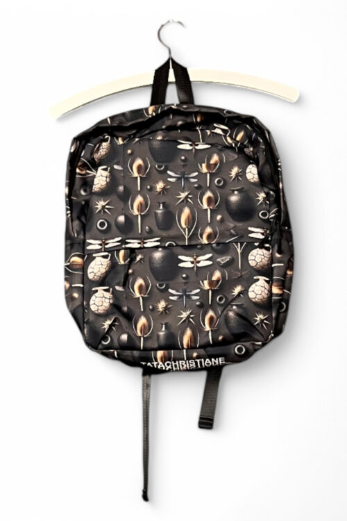 Backpack with Cabinet de Curiosités Print