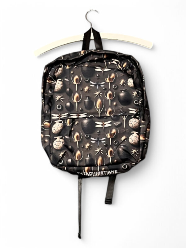 Backpack with Cabinet de Curiosités Print