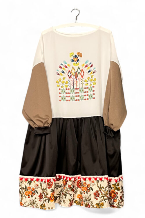 Upcycled Jersey Dress Number 39
