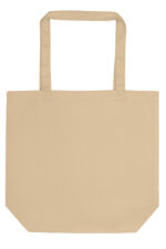 Eco Botanical Print Tote Bag Black or Cream